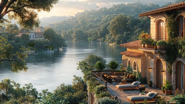 Réserver un hôtel à Viviers-du-Lac : la terrasse vous offrira plus de détente