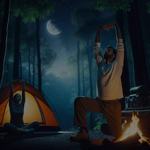 Quels exercices de détente pratiquer pour une bonne nuit de sommeil en camping?