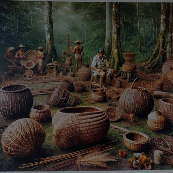 Où apprendre la vannerie traditionnelle chez les peuples autochtones de l'Amazonie?